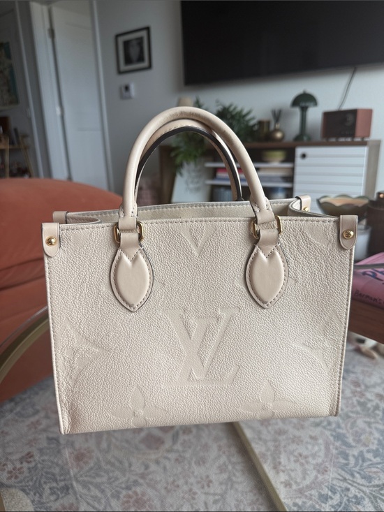 Louis Vuitton Handbags - Louis Vuitton OnTheGo PM Cream with Gold Hardware